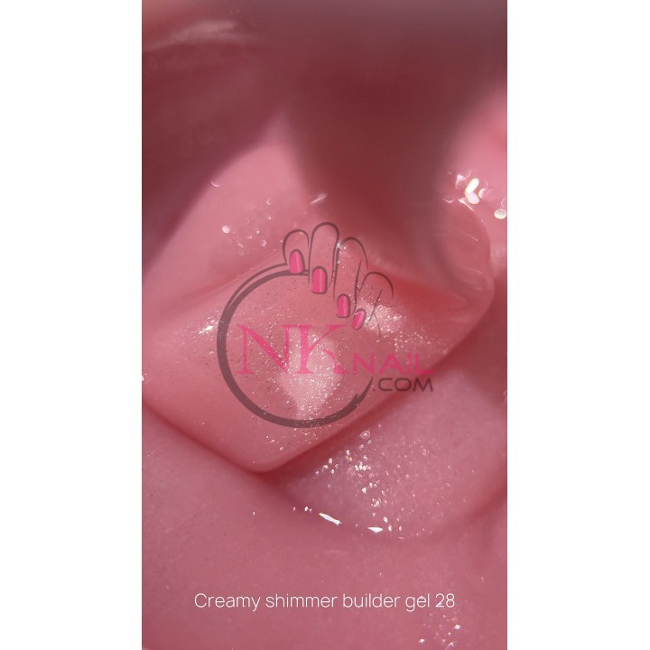 Гель Crooz Creamy Builder gel №28, 15 мл